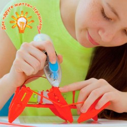 3D-ручка 3Doodler Start для детского творчества - Креатив (48 стержней, прозрачная) фото-2