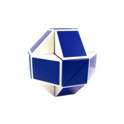 Головоломка Rubik's - Змійка (Біло-Блакитна) фото-7
