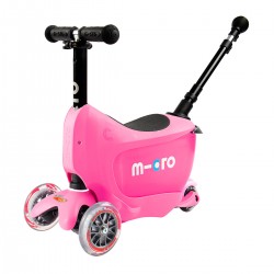 Самокат Micro серії Mini2go Deluxe Plus - Рожевий фото-1