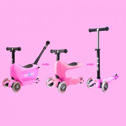 Самокат Micro серії Mini2go Deluxe Plus - Рожевий фото-3