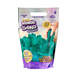 Пісок для дитячої творчості - Kinetic Sand Бірюзовий блиск