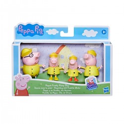 Набір фігурок Peppa - Дружня родина Пеппи, Дощовий день фото-3