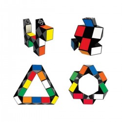 Головоломка Rubik's - Змійка (Різнокольорова) фото-1