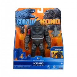 Фігурка Godzilla vs. Kong – Конг з винищувачем фото-6