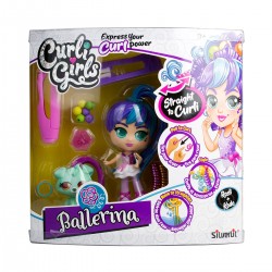 Игровой набор с куклой и питомцем Curligirls - Балерина Росли и Кода фото-1
