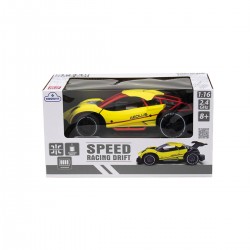 Автомобиль Speed racing drift на р/у – Aeolus (желтый, 1:16) фото-6