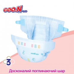 Подгузники Goo.N Plus для детей (S, 4-8 кг, 70 шт) фото-9