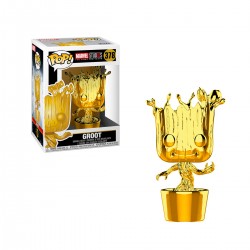 Игровая Фигурка Funko Pop! Серии Золотой Хром - Грут фото-2