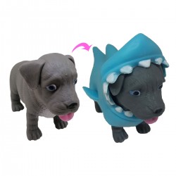 Стретч-игрушка Dress your Puppy S1 - Питбуль-акула фото-3