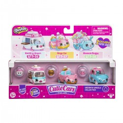 Набор Мини-Машинок Shopkins Cutie Cars S3 - Свадебный Кортеж фото-2