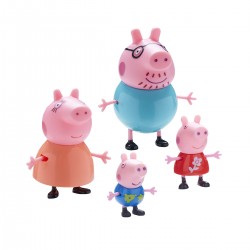 Набір Фігурок Peppa - Велика Родина Пеппи (Тато, Мама, Пеппа І Джордж) фото-1