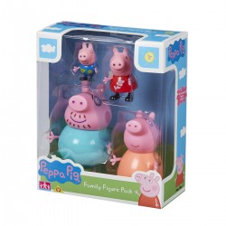 Набір Фігурок Peppa - Велика Родина Пеппи (Тато, Мама, Пеппа І Джордж) фото-2