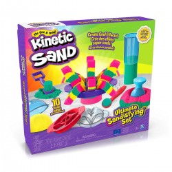 Набір піску для дитячої творчості - Kinetic Sand Кольорові пригоди фото-1
