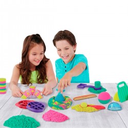 Набір піску для дитячої творчості - Kinetic Sand Кольорові пригоди фото-8