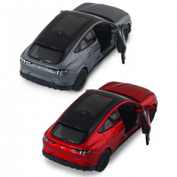 Автомодель - Ford Mustang Mach-E GT 2023 (червоний, сріблясто-сірий) фото-2
