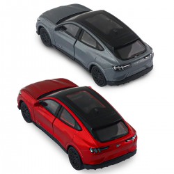 Автомодель - Ford Mustang Mach-E GT 2023 (червоний, сріблясто-сірий) фото-9