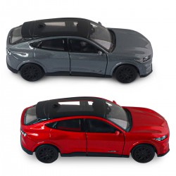 Автомодель - Ford Mustang Mach-E GT 2023 (червоний, сріблясто-сірий) фото-12