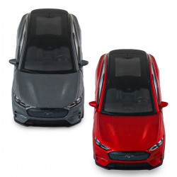 Автомодель - Ford Mustang Mach-E GT 2023 (червоний, сріблясто-сірий) фото-14