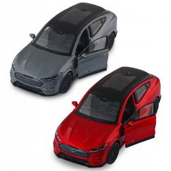 Автомодель - Ford Mustang Mach-E GT 2023 (червоний, сріблясто-сірий) фото-15