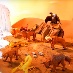 Стретч-іграшка у вигляді тварини Diramix The Epic Animals – Лід проти пустелі фото-6