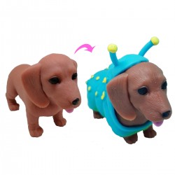 Стретч-игрушка Dress your Puppy S1 - Такса-гусеница фото-3