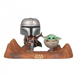 Ігрова фігурка Funko POP! Moment серії Мандалорець - Малюк та Мандалорець фото-1