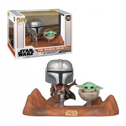 Ігрова фігурка Funko POP! Moment серії Мандалорець - Малюк та Мандалорець фото-2