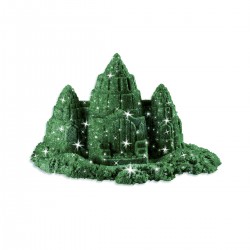 Песок Для Детского Творчества - Kinetic Sand Metallic (Зеленый) фото-2