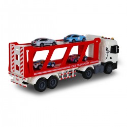 Ігровий набір серії Large Truck – Автоперевізник Scania (4 машини, світло, звук) фото-9
