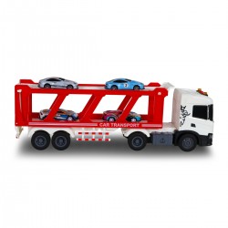 Ігровий набір серії Large Truck – Автоперевізник Scania (4 машини, світло, звук) фото-10