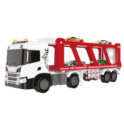 Ігровий набір серії Large Truck – Автоперевізник Scania (4 машини, світло, звук)
