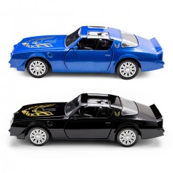 Автомодель - Pontiac Firebird 1978 (черный, синий) фото-8