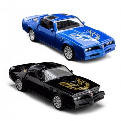 Автомодель - Pontiac Firebird 1978 (черный, синий) фото-13
