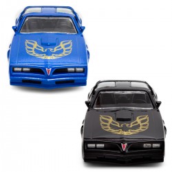 Автомодель - Pontiac Firebird 1978 (черный, синий) фото-14