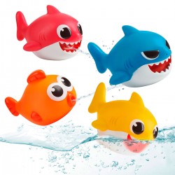 Набір іграшок-бризкунчиів BABY SHARK - Весела сім'я (3 шт.) фото-5