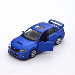 Автомодель - Subaru WRX STI (синий) фото-9