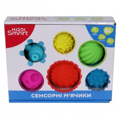 Ігровий набір Kiddi Smart – Сенсорні м'ячики фото-5