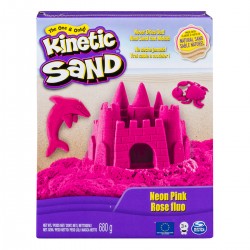 Песок Для Детского Творчества - Kinetic Sand Color (Розовый) фото-1