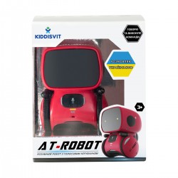 Интеракт. робот с голосовым управлением – AT-Rоbot (красн., укр.) фото-5