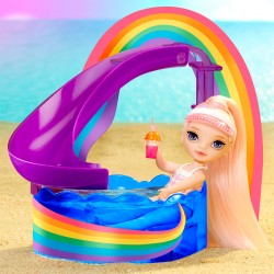 Ігровий набір з лялькою Rainbow High – Веселкове свято в басейні фото-11
