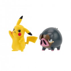 Набор игровых фигурок Pokemon W17 - Пикачу и Лечонк фото-3