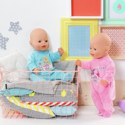 Одежда Для Куклы Baby Born - Комбинезон (Розовый) фото-1