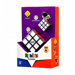 Набір головоломок 3х3 Rubik's Класичне Пакування - Кубик та міні-кубик (з кільцем) фото-4