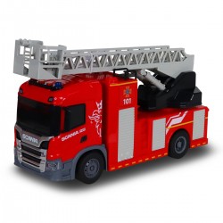 Автомодель серии Big Truck – Пожарная машина Scania (свет, звук, функ. воды)