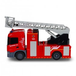 Автомодель серии Big Truck – Пожарная машина Scania (свет, звук, функ. воды) фото-7