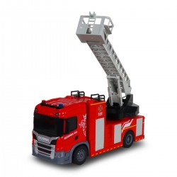 Автомодель серии Big Truck – Пожарная машина Scania (свет, звук, функ. воды) фото-12
