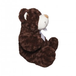 Мягкая Игрушка - Медведь коричневый с бантом (40 См) фото-2