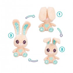 Интерактивная мягкая игрушка Peekapets – Кролик фото-2