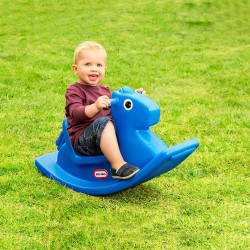 Качалка - Веселая лошадка S2 (синяя) фото-1