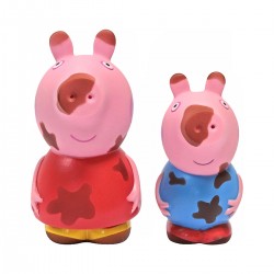 Набір іграшок-бризгунчиків PEPPA - ЧИСТЮЛЯ АБО БРУДНУЛЯ фото-1